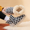 Women's Plush Snow Boots – Thick Winter Cotton Shoes