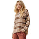 Loose striped sweater for women