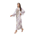 Women's Mesh Long Sleeve Maxi Dress – Layered Loose Fit