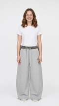 Women's Camo Wide Leg Joggers – Panelled Drawstring Sweatpants