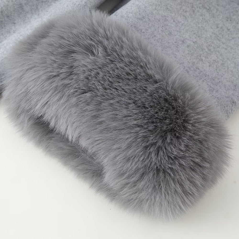 Loose Woolen Coat Jacket – Hooded Streetwear Coat