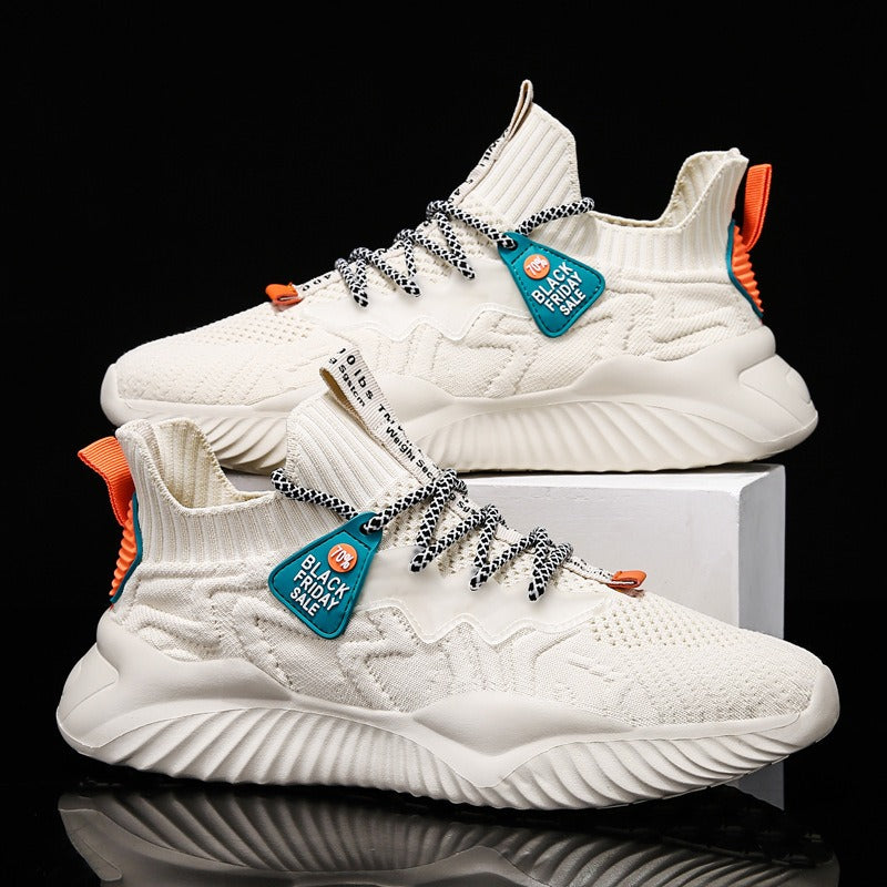 Men's Breathable Mesh Running Shoes – Casual Sports Sneakers
