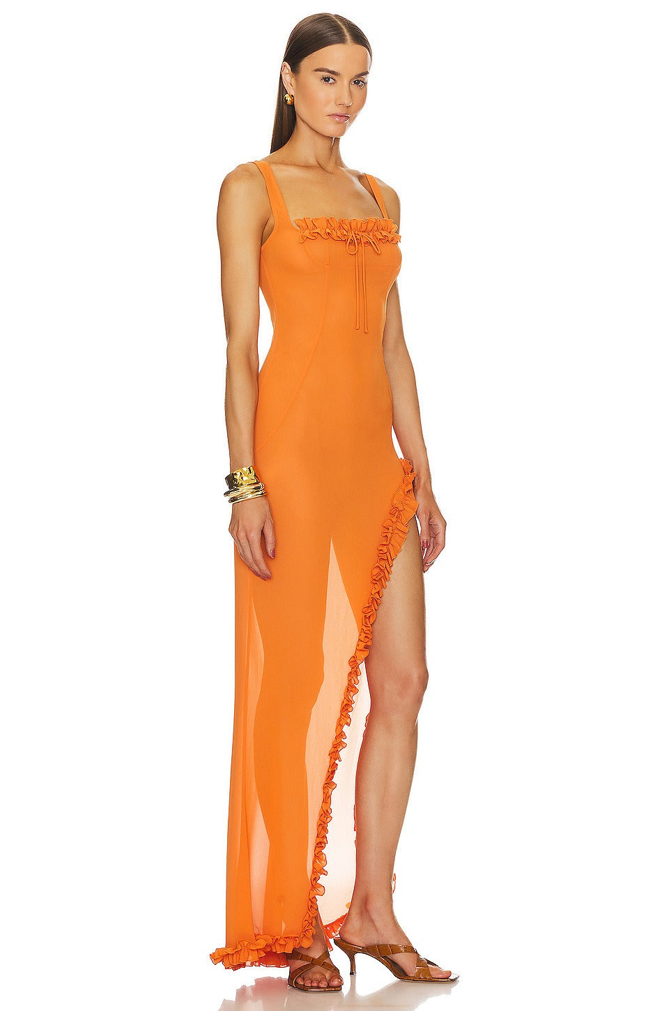 Women's Asymmetric Slit Party Dress – French Style Cocktail Dress