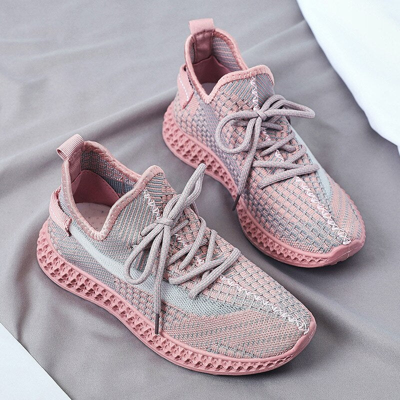 Women's Knitted Sneakers – Summer Sock-Fit Trainers