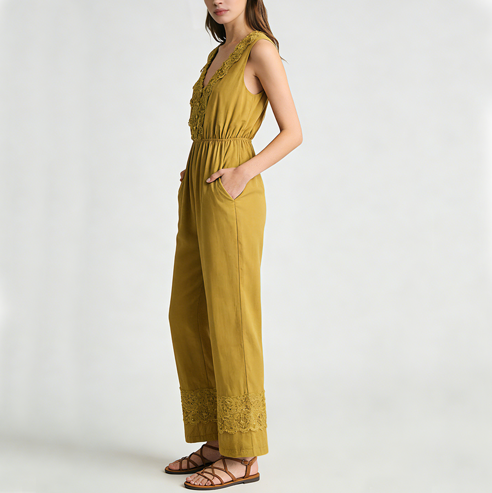 Women's Chiffon Pleated Dress with Cutout Detail