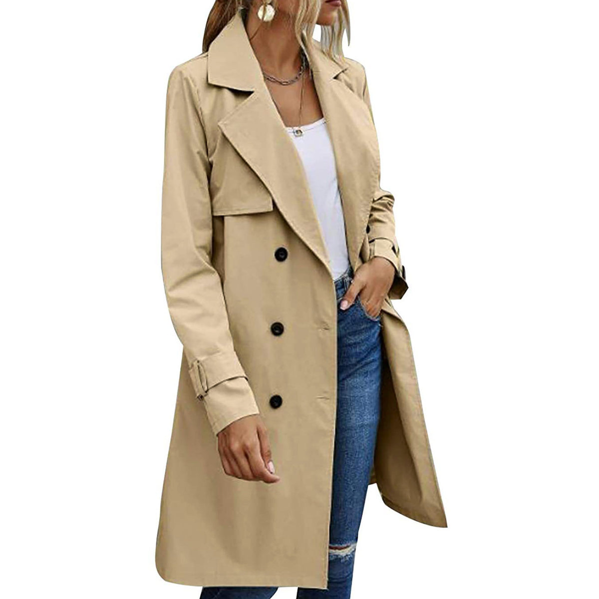 Women's Lightweight Trench Coat
