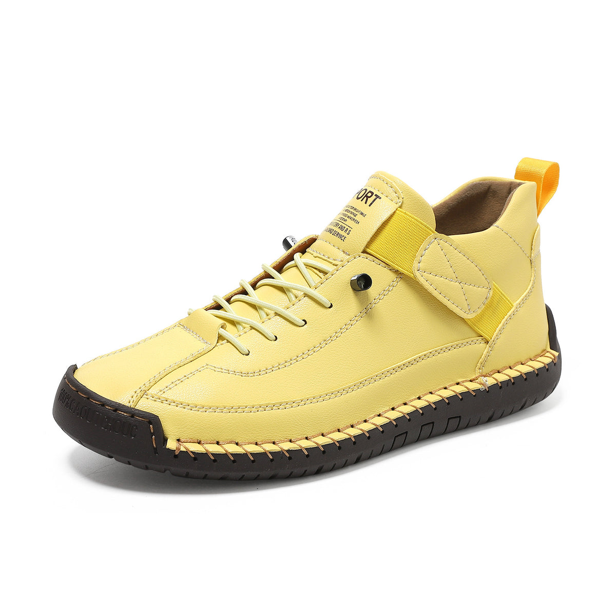 Premium Handmade Stitched Flat Martin Boots | Unisex Leather Boots