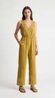 Women's Chiffon Pleated Dress with Cutout Detail