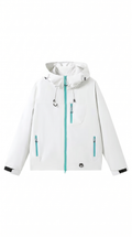 Women's Waterproof Windproof Softshell Jacket – Lightweight Petite Coat