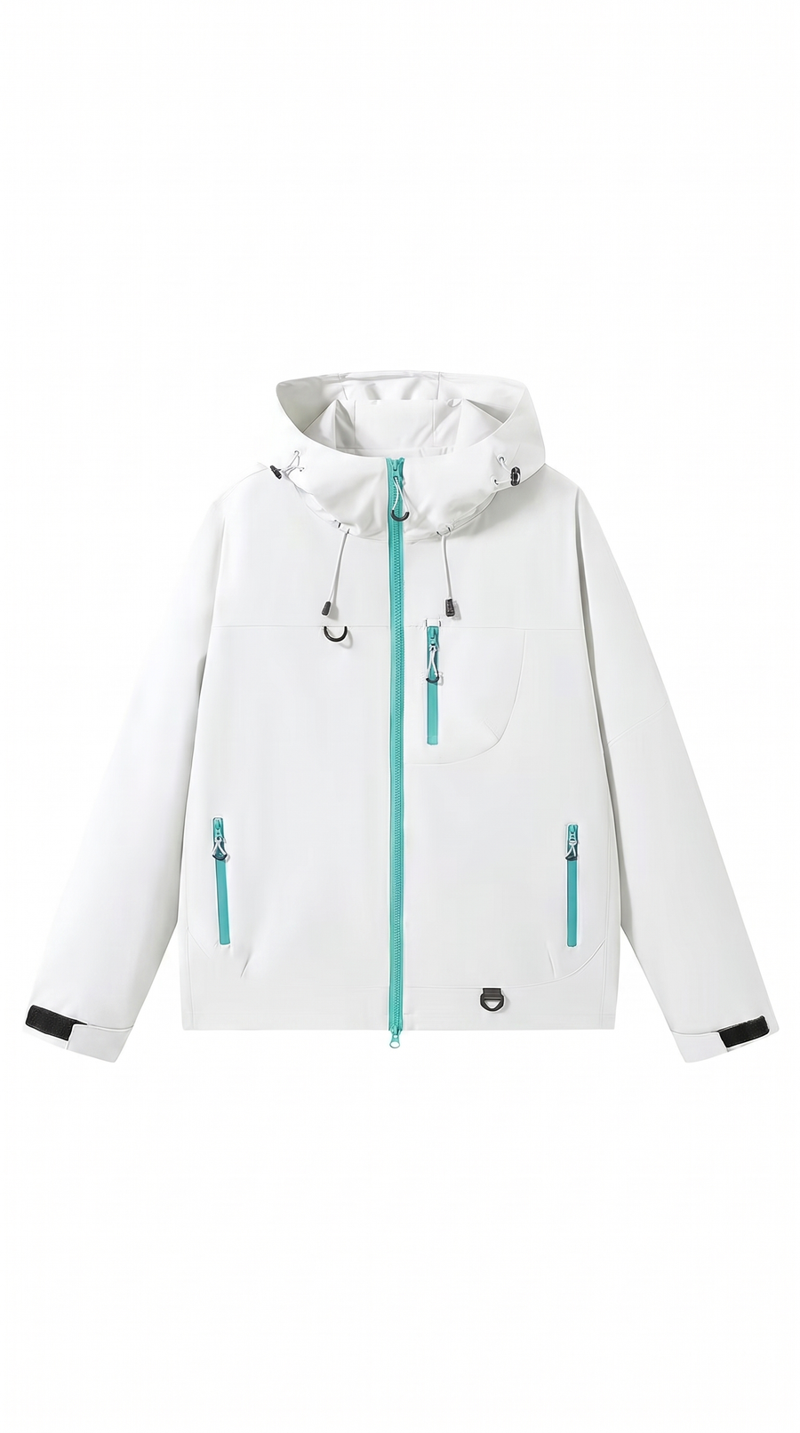 Women's Waterproof Windproof Softshell Jacket – Lightweight Petite Coat